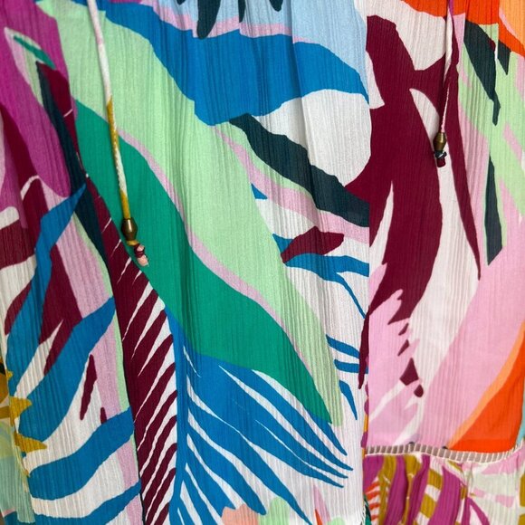 Marie Oliver 100% Silk Frida Flutter Sleeve Dress – Size Medium - Picture 6 of 11